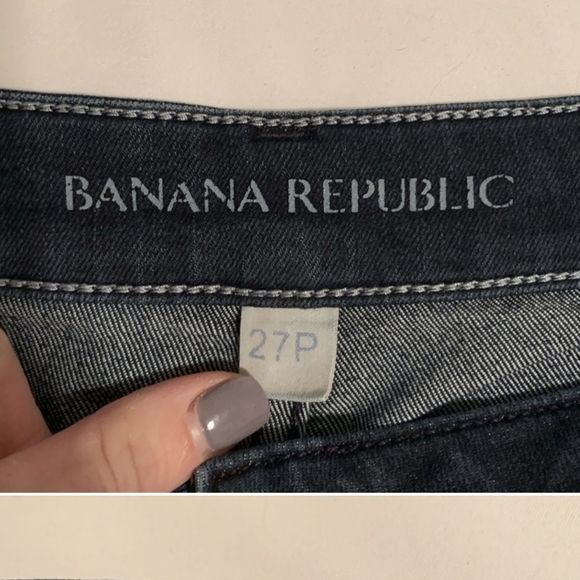 Banana Republic Dark Denim Jeans / Jegggings - Picture 4 of 4
